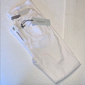 Just USA Crisp White Denim Jeans